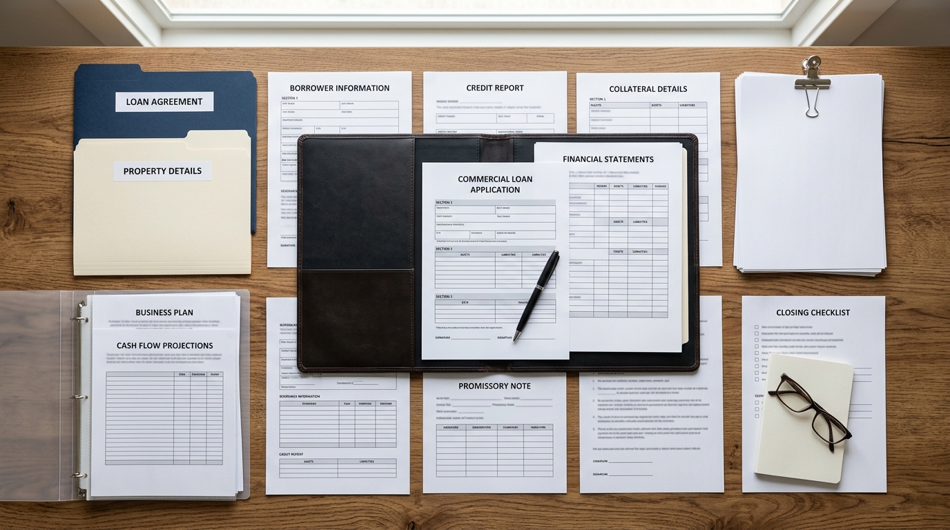 Essential commercial loan documents needed for application approval