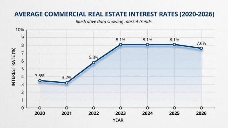 Average Commercial Real Estate Rates, Trends, and Market Forecast