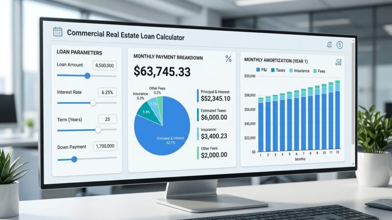 Commercial Real Estate Loan Calculator