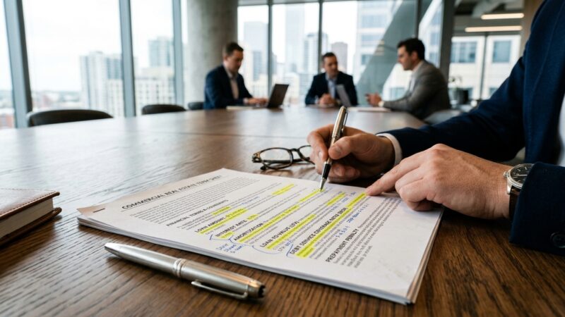 How to Read a Commercial Real Estate Term Sheet: Key Clauses & Terms